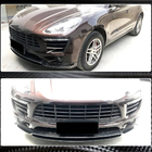 Porsche Macan 2014–2024 Voorbumper lip Lip V2 (2014-2018, Carbon) foto 3