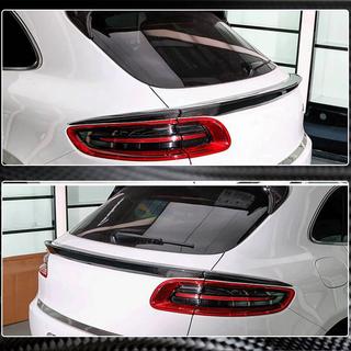 Onderlip spoiler (2014-2018, carbon) Porsche Macan 2014–2024 foto 4