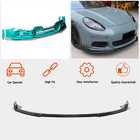 Porsche Panamera 2009–2016 Frontbumper lip spoiler (voor Base 2013-2016, carbon) foto 2