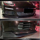Porsche Panamera 2009–2016 Frontbumper lip spoiler (voor Base 2013-2016, carbon) foto 4