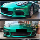 Porsche Panamera 2009–2016 Frontbumper lip spoiler (voor Base 2013-2016, carbon) foto 5