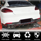 Porsche Panamera 2009–2016 Achterbumper diffuser (2013-2016, carbon) foto 2