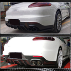 Porsche Panamera 2009–2016 Achterbumper diffuser (2013-2016, carbon) foto 4