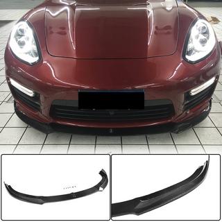 Carbon frontbumper lip Lip V1 (voor Turbo/Turbo S/GTS) foto 1