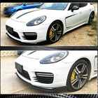 Porsche Panamera 2009–2016 Frontbumper lip Lip V2 (voor Turbo/Turbo S/GTS) foto 3