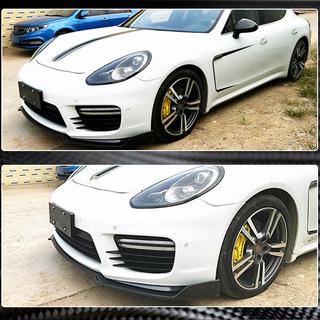 Frontbumper lip Lip V2 (voor Turbo/Turbo S/GTS) foto 3