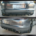 Porsche Panamera 2009–2016 Achterbumper diffuser (2009-2013, carbon) foto 3