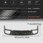 Porsche Panamera 2009–2016 Achterbumper diffuser (2009-2013, carbon) foto 5