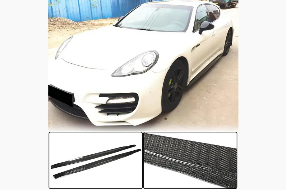 Porsche Panamera 2009–2016 Sideskirts V1 (2009-2013, Carbon) Image