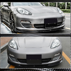 Porsche Panamera 2009–2016 Frontbumper lip Lip (voor Base 2009-2013, carbon) foto 4