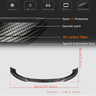 Porsche Panamera 2009–2016 Frontbumper lip Lip (voor Base 2009-2013, carbon) foto 5
