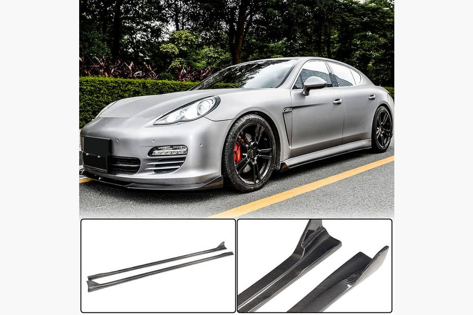 Porsche Panamera 2009–2016 Sideskirts V2 (2009-2013, Carbon) Image