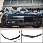 Porsche Panamera 2016–2023 Frontbumper lip Lip (2016-2020, carbon) foto 1