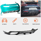 Porsche Panamera 2016–2023 Achterbumper diffuser (2016-2020, Carbon) foto 2
