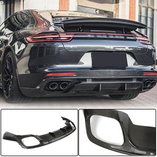 Achterbumper diffuser (2016-2020, Carbon) foto 1