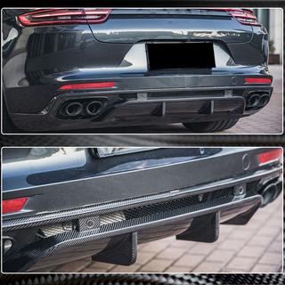 Achterbumper diffuser (2016-2020, Carbon) foto 4
