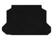 Honda Civic Sedan VII 2001–2006 Textiele kofferbakmat Classic (HB, Zwart) foto 1