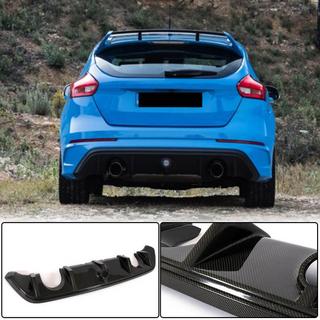 Achterbumper diffuser (voor RS 2015-2017, Carbon) Ford Focus III 2011–2017 foto 1