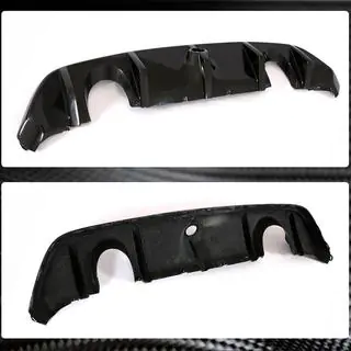 Achterbumper diffuser (voor RS 2015-2017, Carbon) foto 4