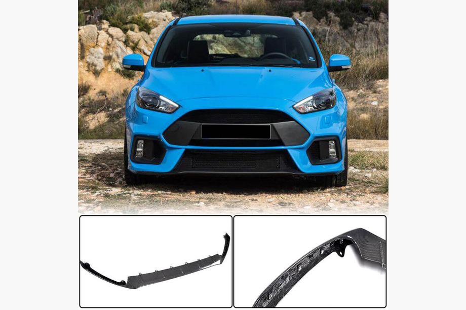 Ford Focus III 2011–2017 Front bumper lip (voor RS 2015-2017, carbon) Image