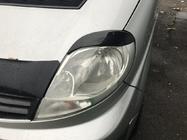 Nissan Primastar 2002–2014 Fly-Style koplampwimpers Hoogglans zwart foto 2
