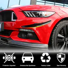 Ford Mustang 2015–2023 Frontbumper lip (2015-2017, carbon) foto 2