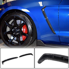 Ford Mustang 2015–2023 Voorste spatbordkappen (2018-2023, carbon) foto 1