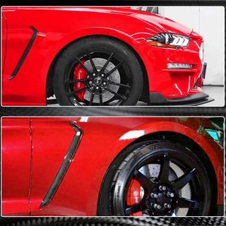 Voorste spatbordkappen (2018-2023, carbon) Ford Mustang 2015–2023 foto 2