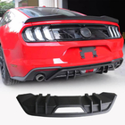 Ford Mustang 2015–2023 Achterbumper diffuser (2018-2023, kunststof) foto 1