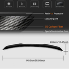 Ford Mustang 2015–2023 Spoiler V4 (Carbon) foto 5
