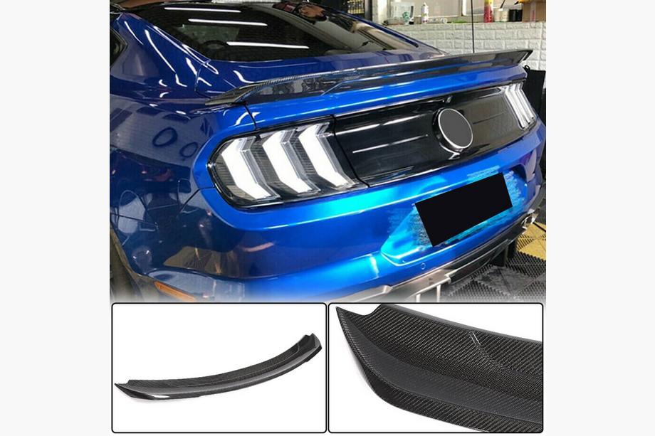 Ford Mustang 2015–2023 Spoiler V6 (Carbon) Image