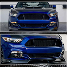 Ford Mustang 2015–2023 Radiateurgrille (2015-2017, Carbon) foto 3