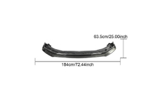 Ford Mustang 2024– Frontbumper lip (Carbon) foto 2