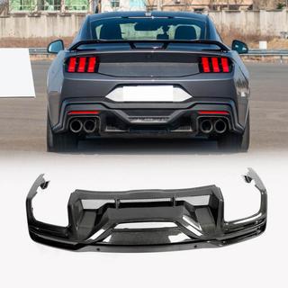 Achterbumper diffuser (carbon) foto 1