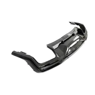 Achterbumper diffuser (carbon) foto 4