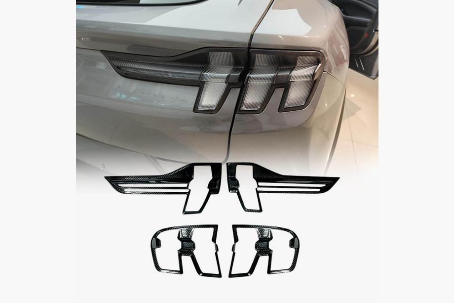 Ford Mustang E-mach 2020– Carbon achterlichtcovers Image