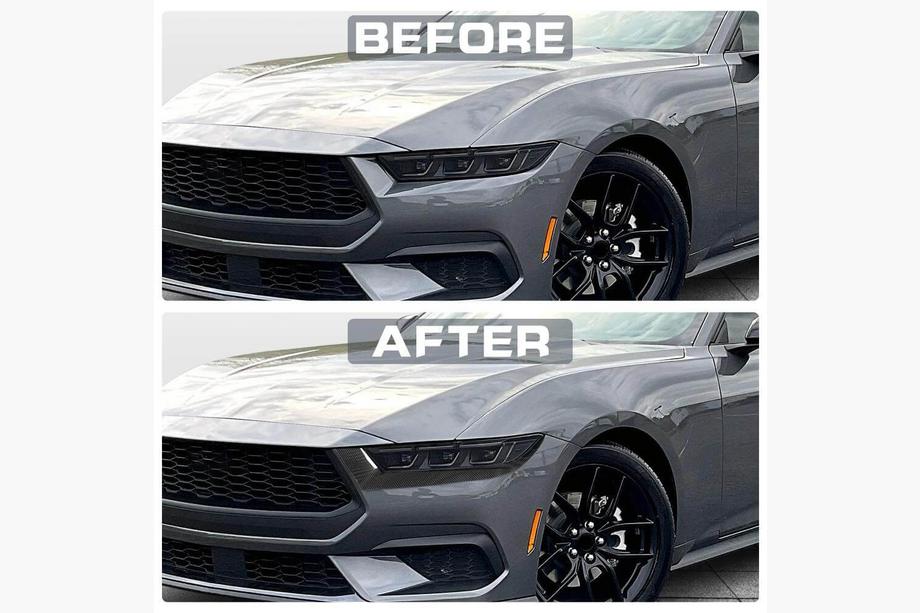 Ford Mustang 2024– Mistlampcovers (carbon) Foto 3
