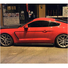 Ford Mustang 2015–2023 Sideskirts V2 (Carbon) foto 3