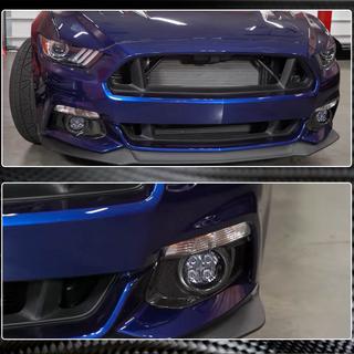 Mistlamp covers V2 (2015-2017, Carbon) Ford Mustang 2015–2023 foto 3