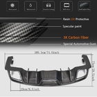 Ford Mustang 2015–2023 Achterbumper diffuser V1 (2015-2017, Carbon) foto 5