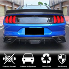 Ford Mustang 2015–2023 Achterbumper diffuser V2 (2015-2017, Carbon) foto 2
