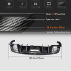 Ford Mustang 2015–2023 Achterbumper diffuser V2 (2015-2017, Carbon) foto 5