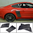 Ford Mustang 2015–2023 Achterspatbordkappen (2015-2017, Carbon) foto 1