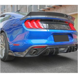 Achterbumper diffuser V1 (2018-2021, Carbon) foto 2