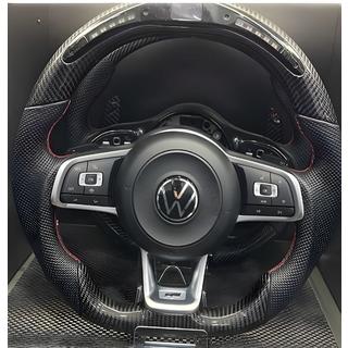 Stuurwiel (voor GTI, carbon + LED)