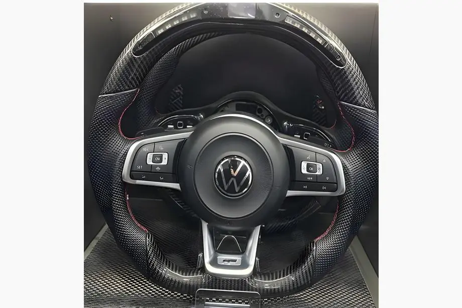 Volkswagen Golf 6 2008–2014 Stuurwiel (voor GTI, carbon + LED) Image