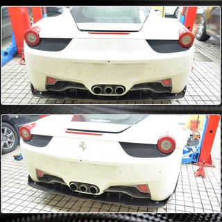 Spoiler V3 (2011-2013, carbon) Ferrari 458 Italia 2009–2015 foto 4