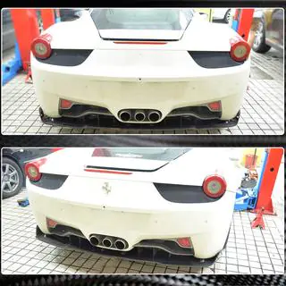 Spoiler V3 (2011-2013, carbon) foto 4