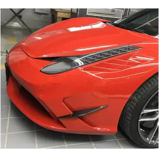 Voorbumper lip (2014-2015, carbon) foto 4