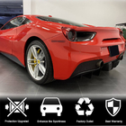 Ferrari 488 GTB 2015–2019 Achterlichtkappen (2015-2017, carbon) foto 2